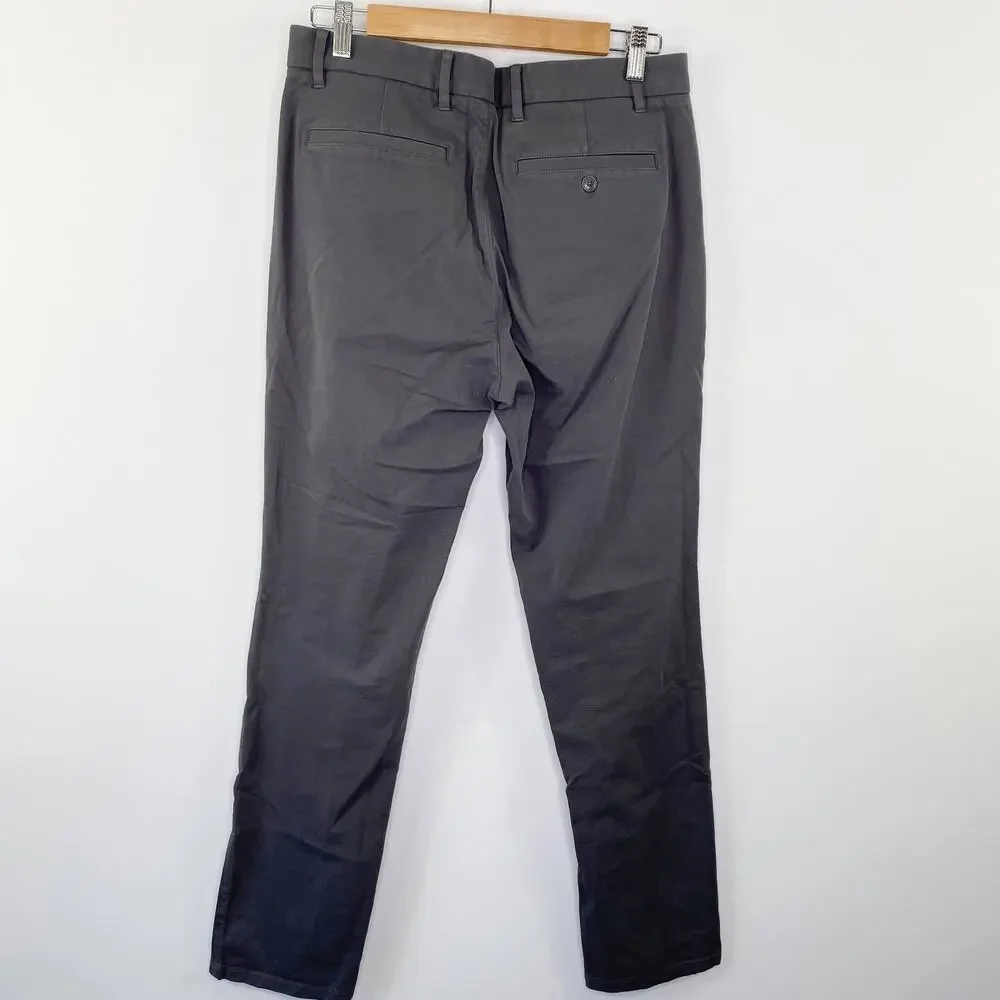 Everlane Mens Gray Slim Fit‎ Chino Pants Size 32x30 Career Office Everyday Basic
